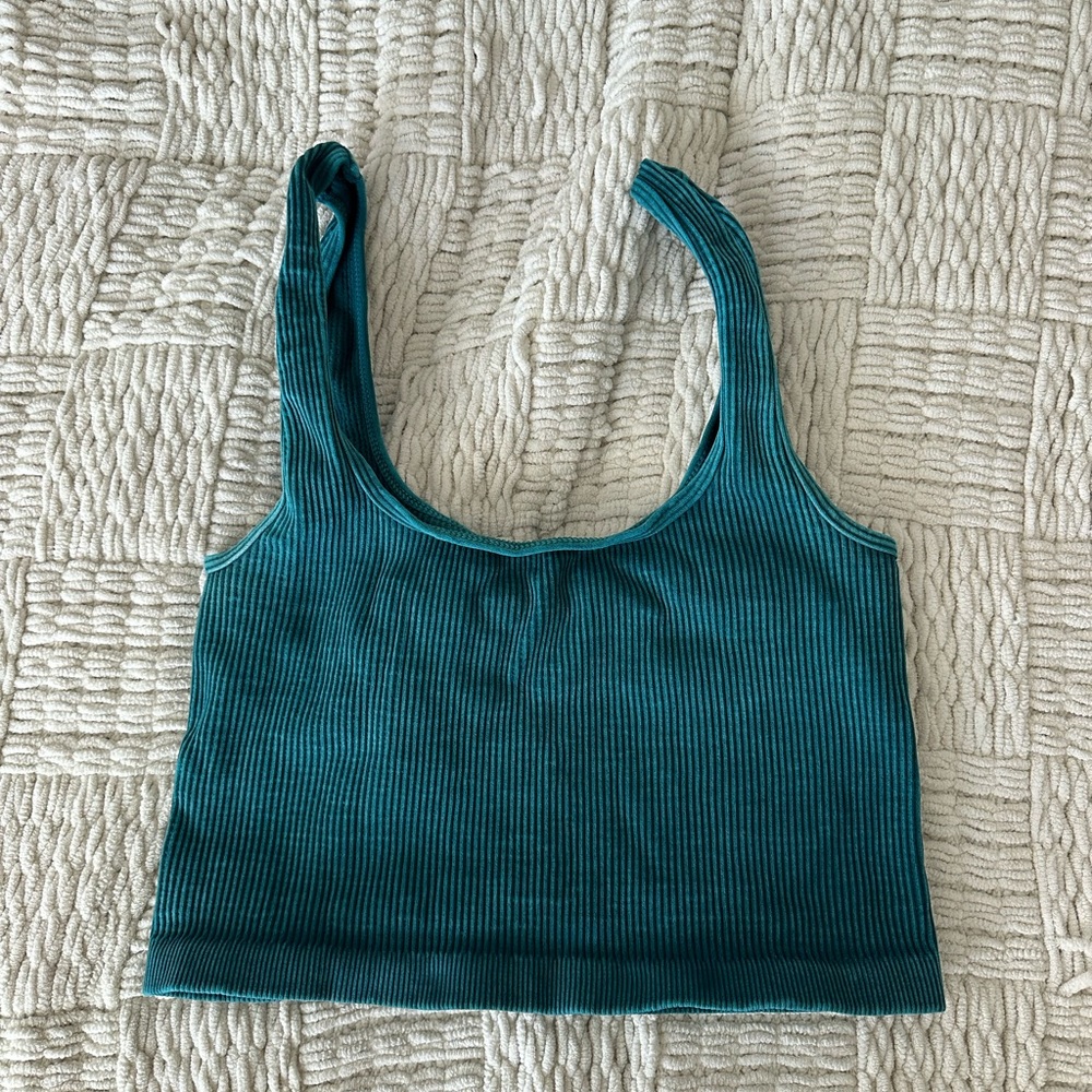 Free People Movement happiness runs Square Neck top